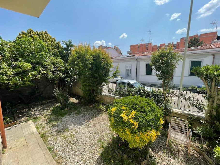 Vista del giardino dal balcone